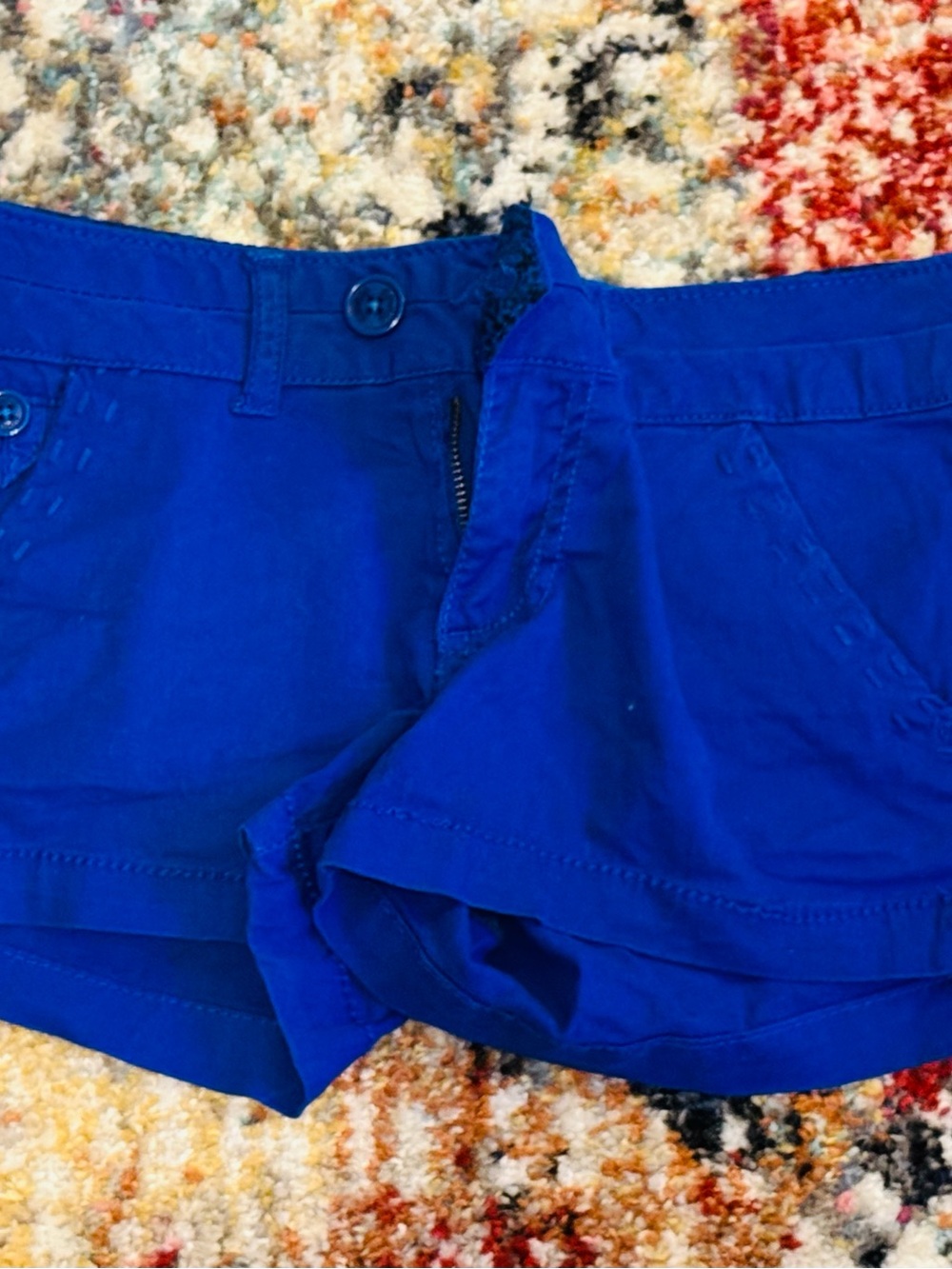 *MUST GO Women’s Blue Casual Cotton Shorts- make an offer